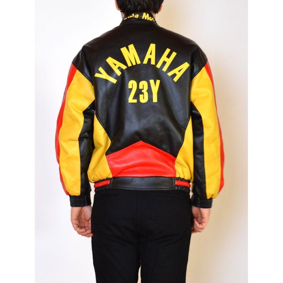 Vintage Racing Bomber Jacket with Bold Print