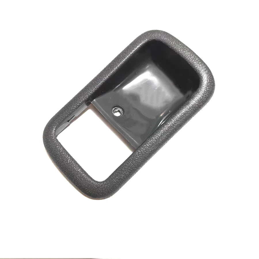 Black 4 Pcs Interior Door Handle Bezel For Toyota Land Cruiser LC80 Series