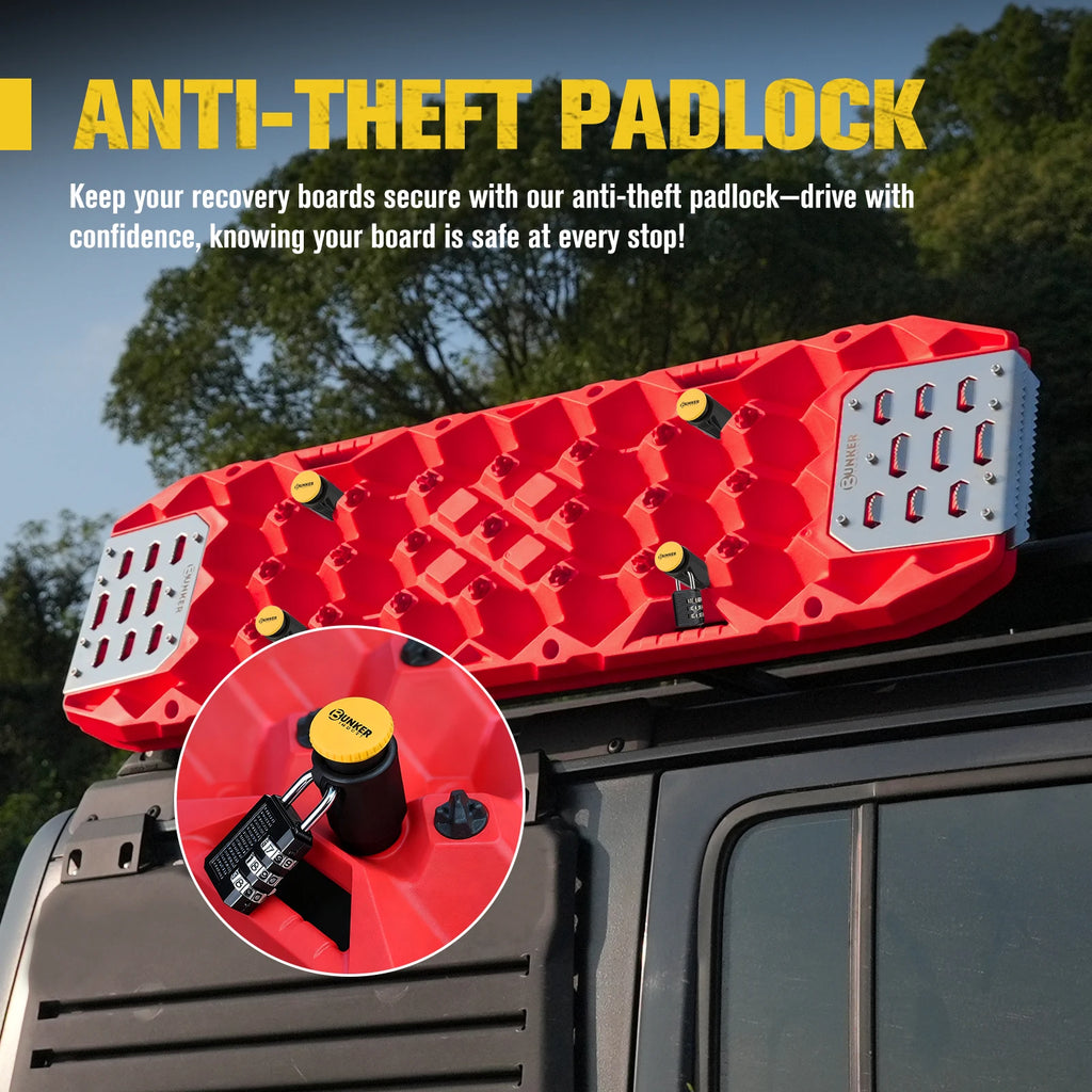 Heavy-Duty Recovery Track Roofrack Mounting Bracket