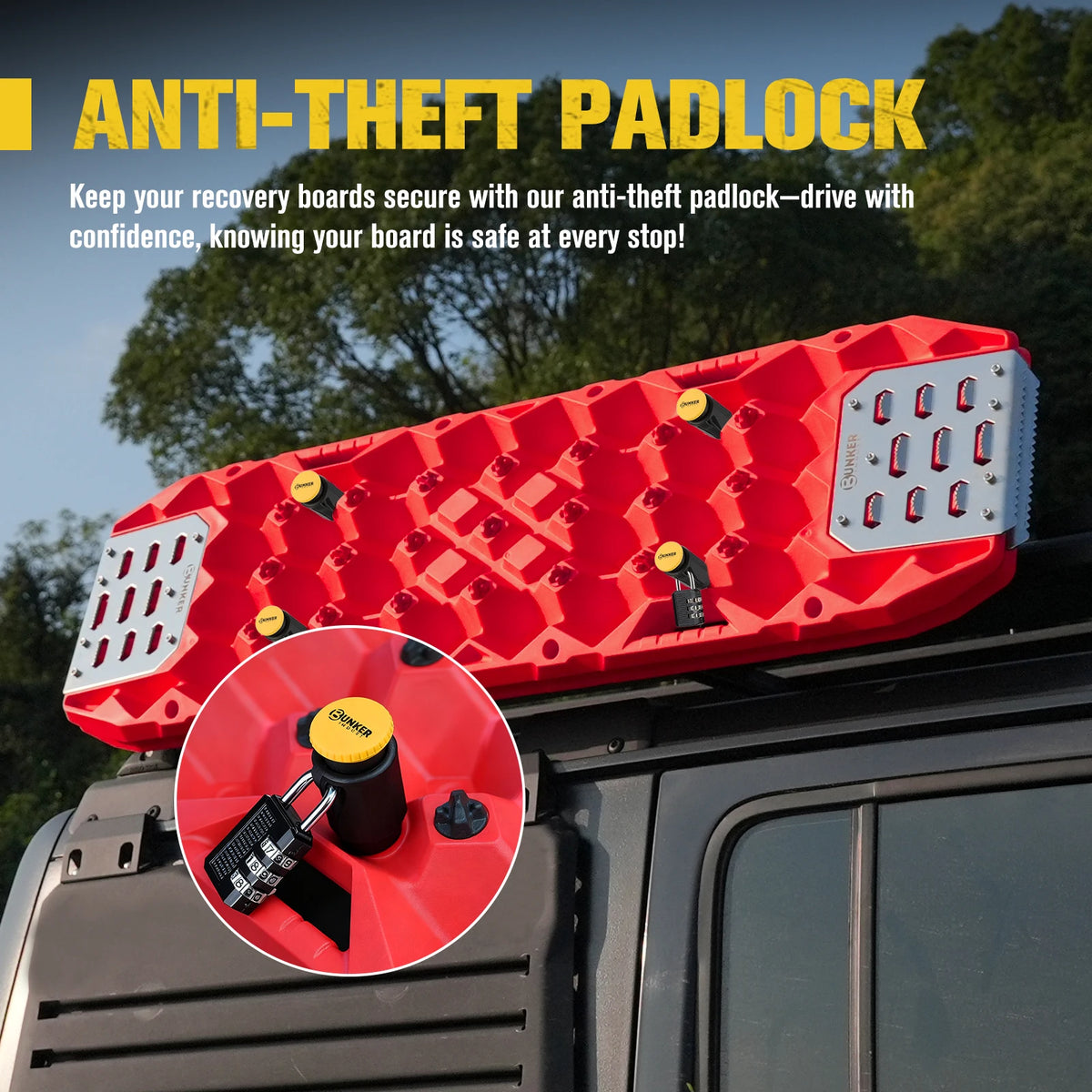 Heavy-Duty Recovery Track Roofrack Mounting Bracket