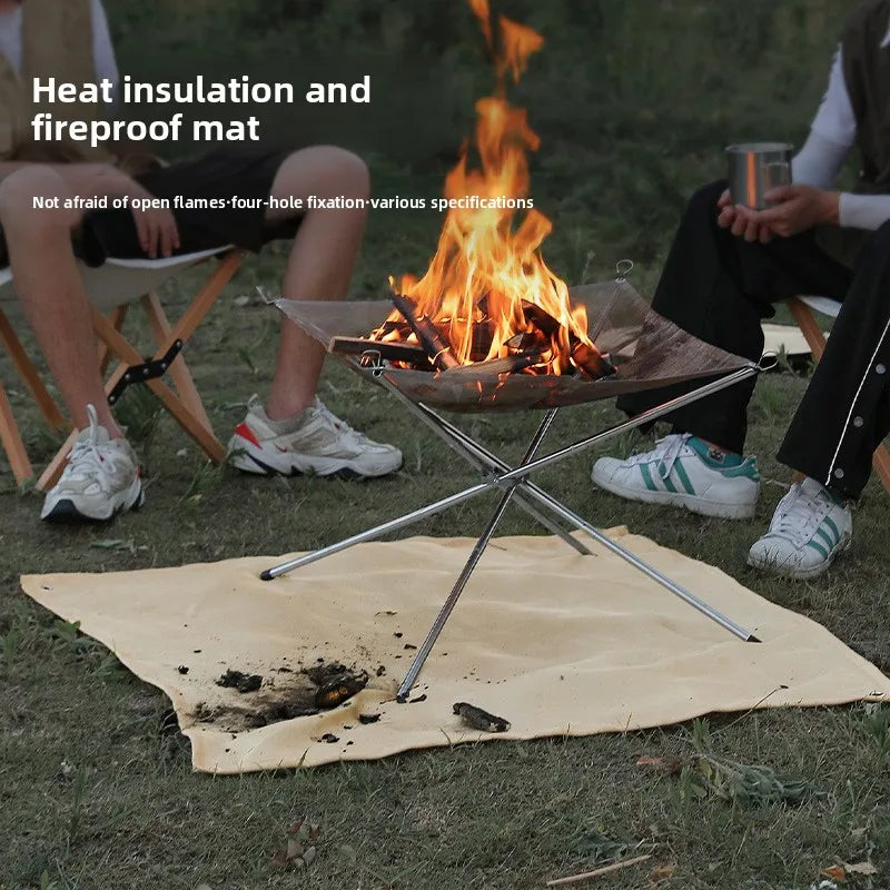 Compact Fireproof Camping Insulation Blanket