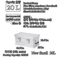 Mountainhiker Aluminum Outdoor Storage Box Large 60L