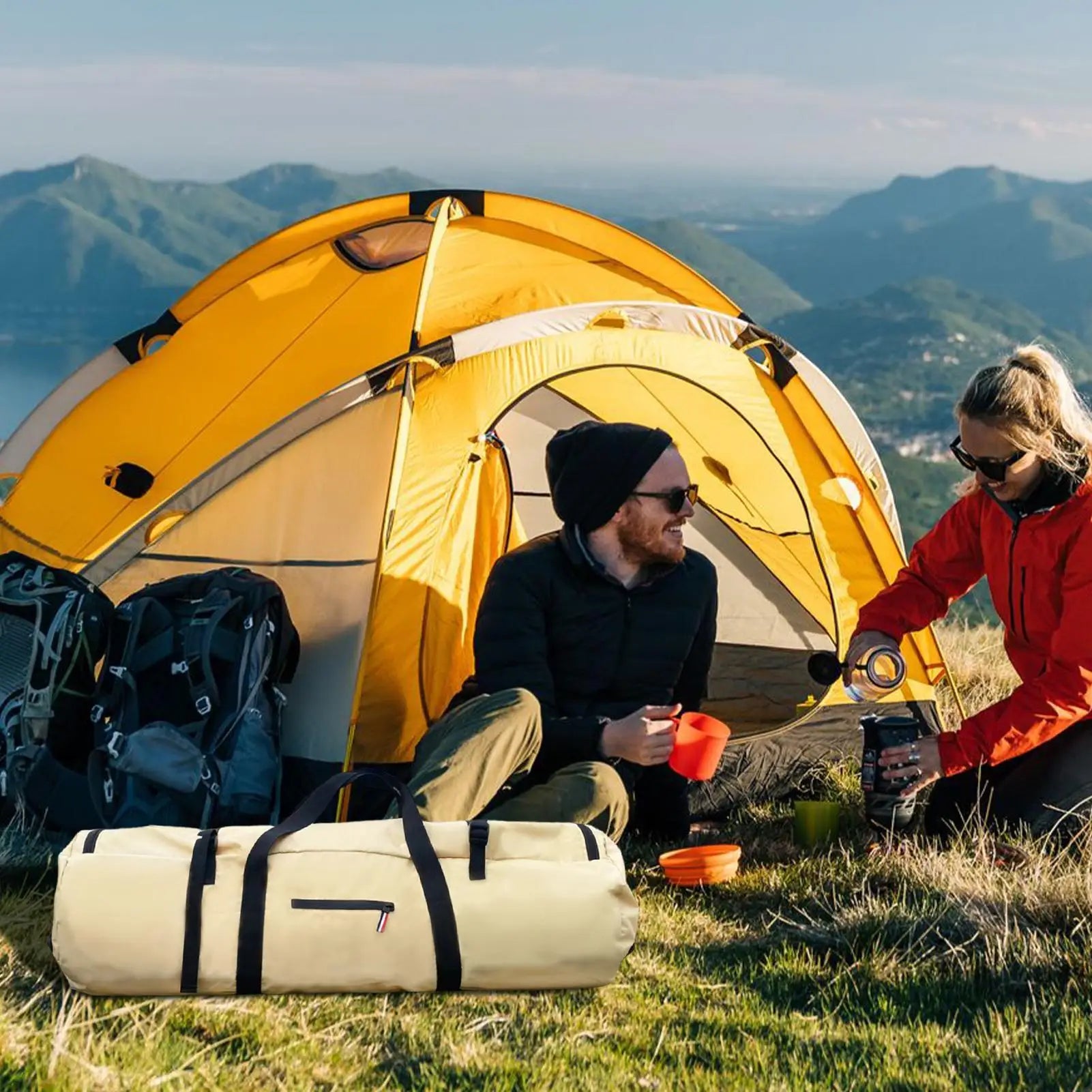 Professional Waterproof Oxford Camping Storage Carrier