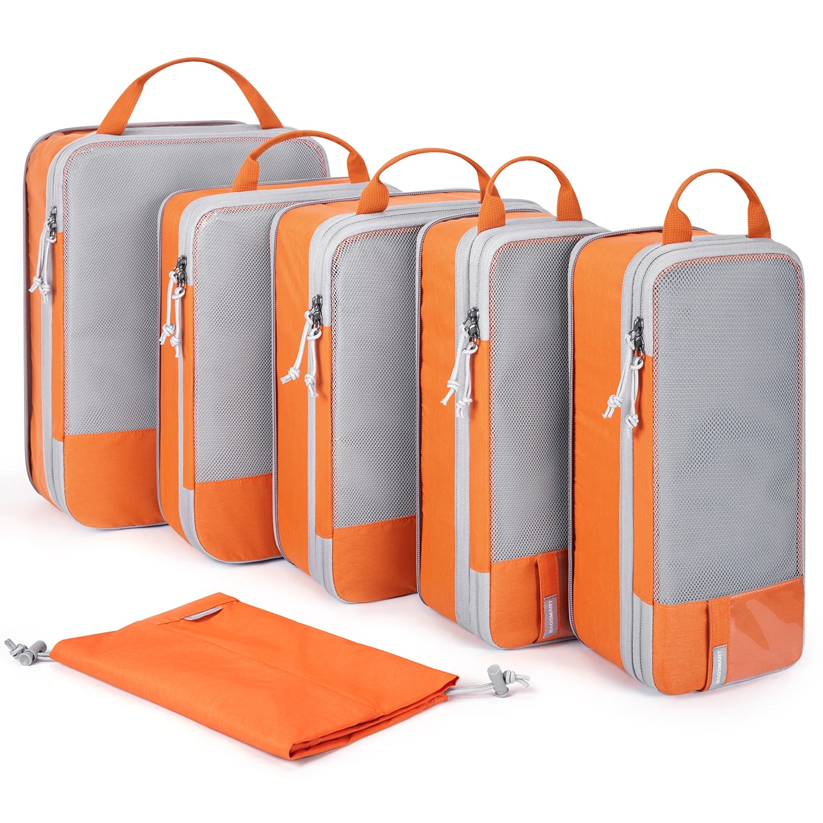 Bagsmart Compression Packing Cubes Travel Luggage Organizer