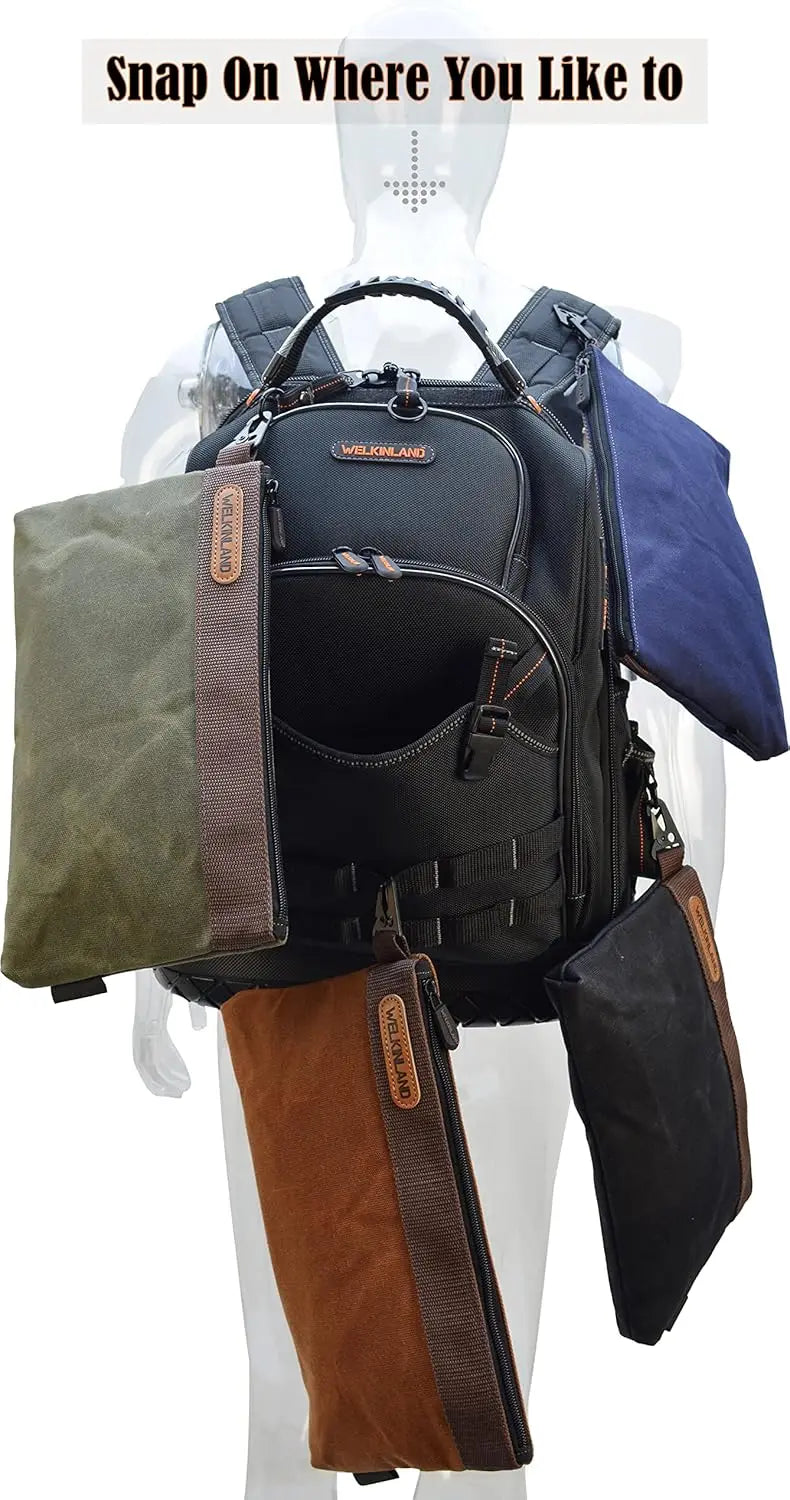 IndustrialStrength WaxedCanvas Professional Grade Tool Pouches