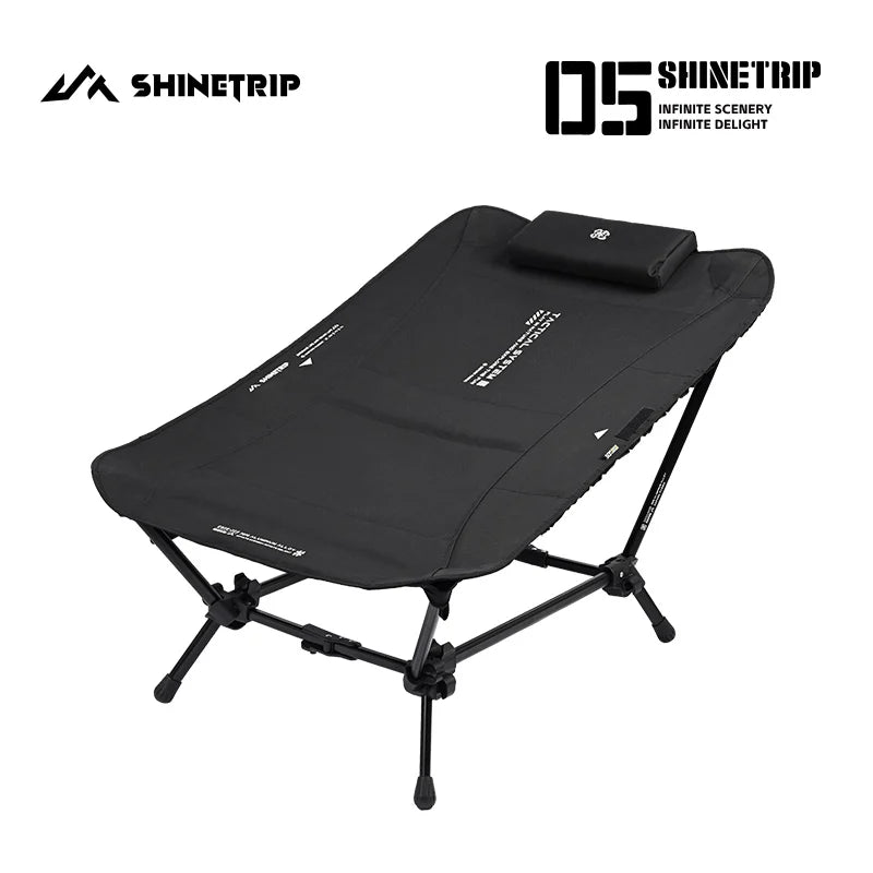 ShineTrip Lightweight Aluminum Alloy Foldable Outdoor Reclining Chair