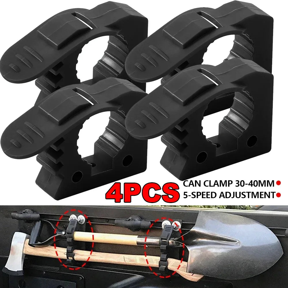 Universal Shovel Mount Kit Quick Fist Clamp for Truck Overlanding