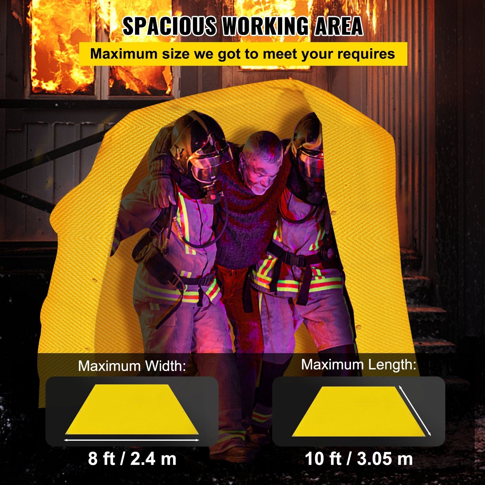 Heavy-Duty Fire Retardant Welding Blanket