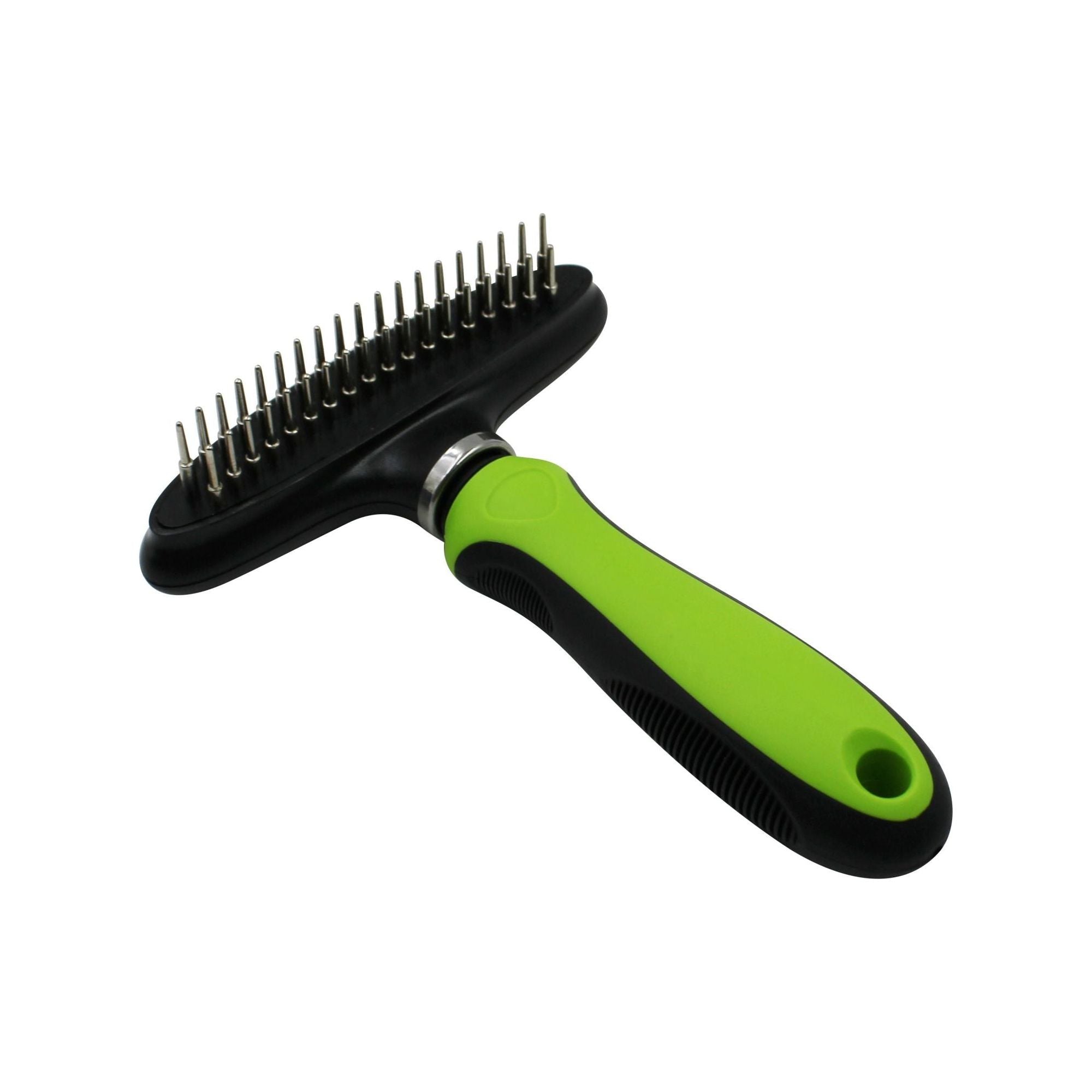 Dual-Row Grooming Rake Pet Comb