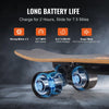 VEVOR Electric Longboard Skateboard - 7.5 Mile Range, 13.7 mph Max Speed for All Ages