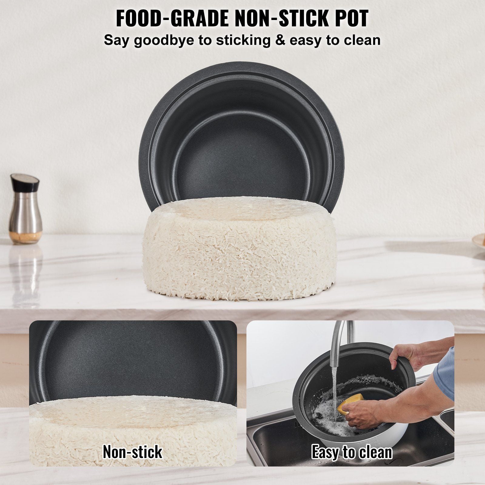 High-Capacity Commercial Rice Cooker
