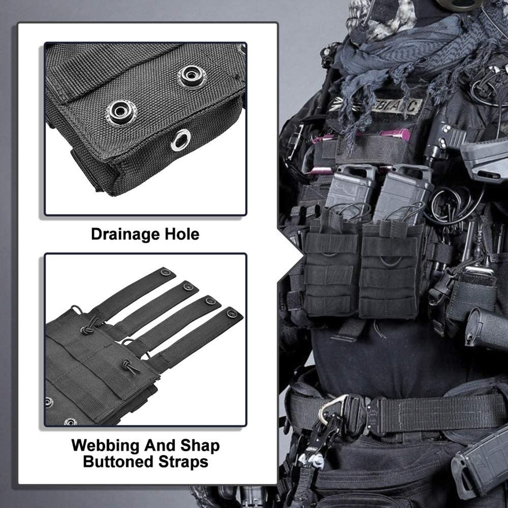 Rachsa MOLLE Triple Magazine Carrier
