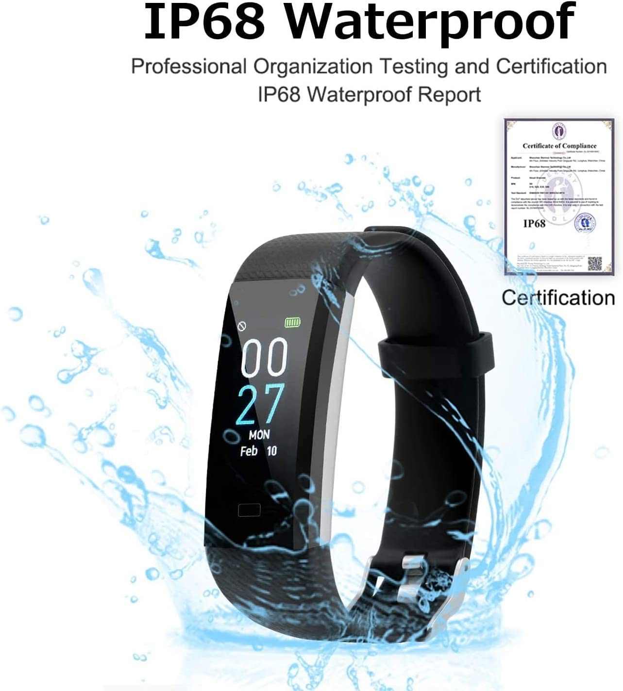 Fitness Tracker Smart Watch