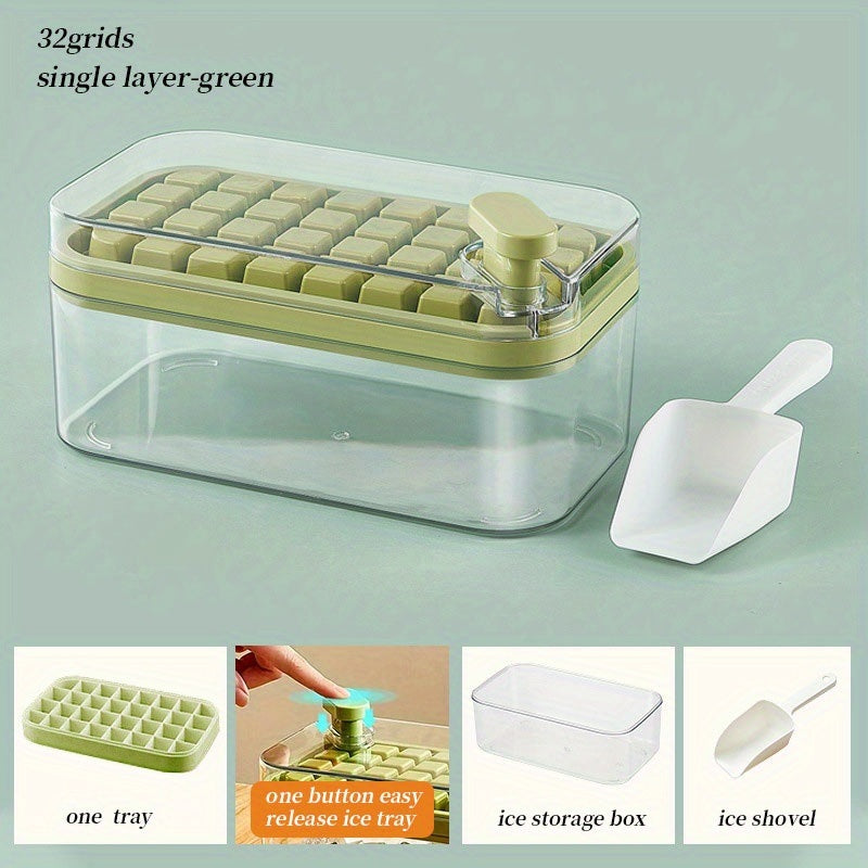 Innovative One-Button Ice Cube Maker