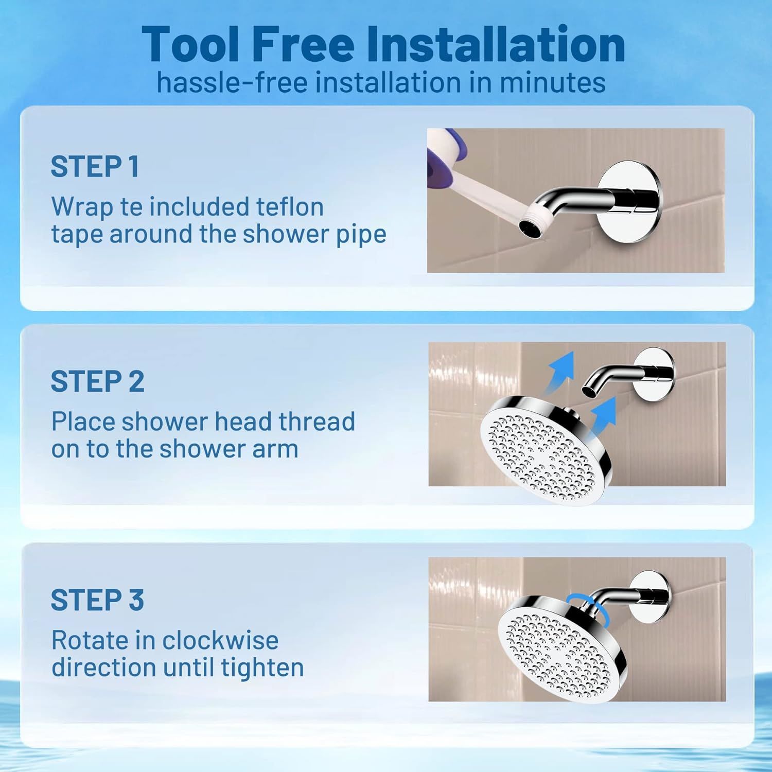 Luxury Wellness Shower Head