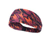 Camo Chic Stretchy Workout Headbands – Knotted, Sweat-Wicking Fitness Hairbands for Running and Yoga