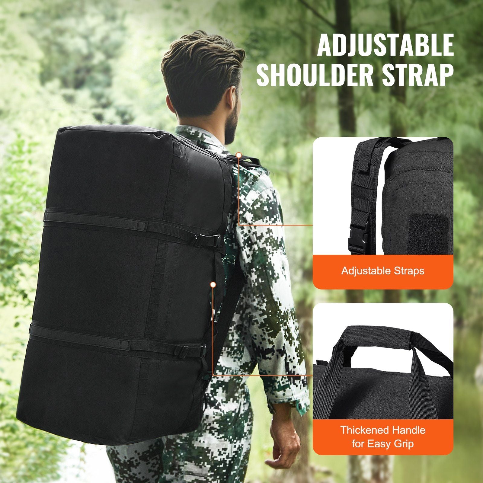 Tactical Duffle Bag 100L