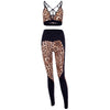 Fierce Leopard Print Activewear Set