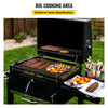 VEVOR Heavy-Duty Carbon Steel Flat Top Griddle, 16"x24" Cooking Surface for BBQ and Grill Use with Convenient Handles