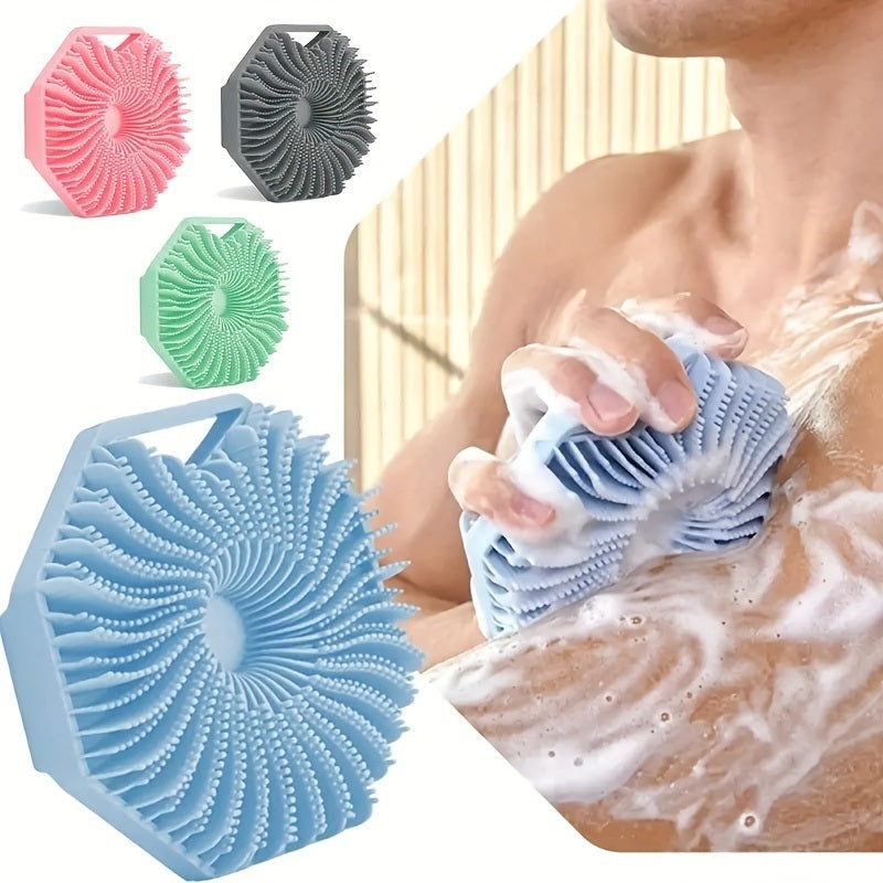 2pcs Natural Silicone Body Brush