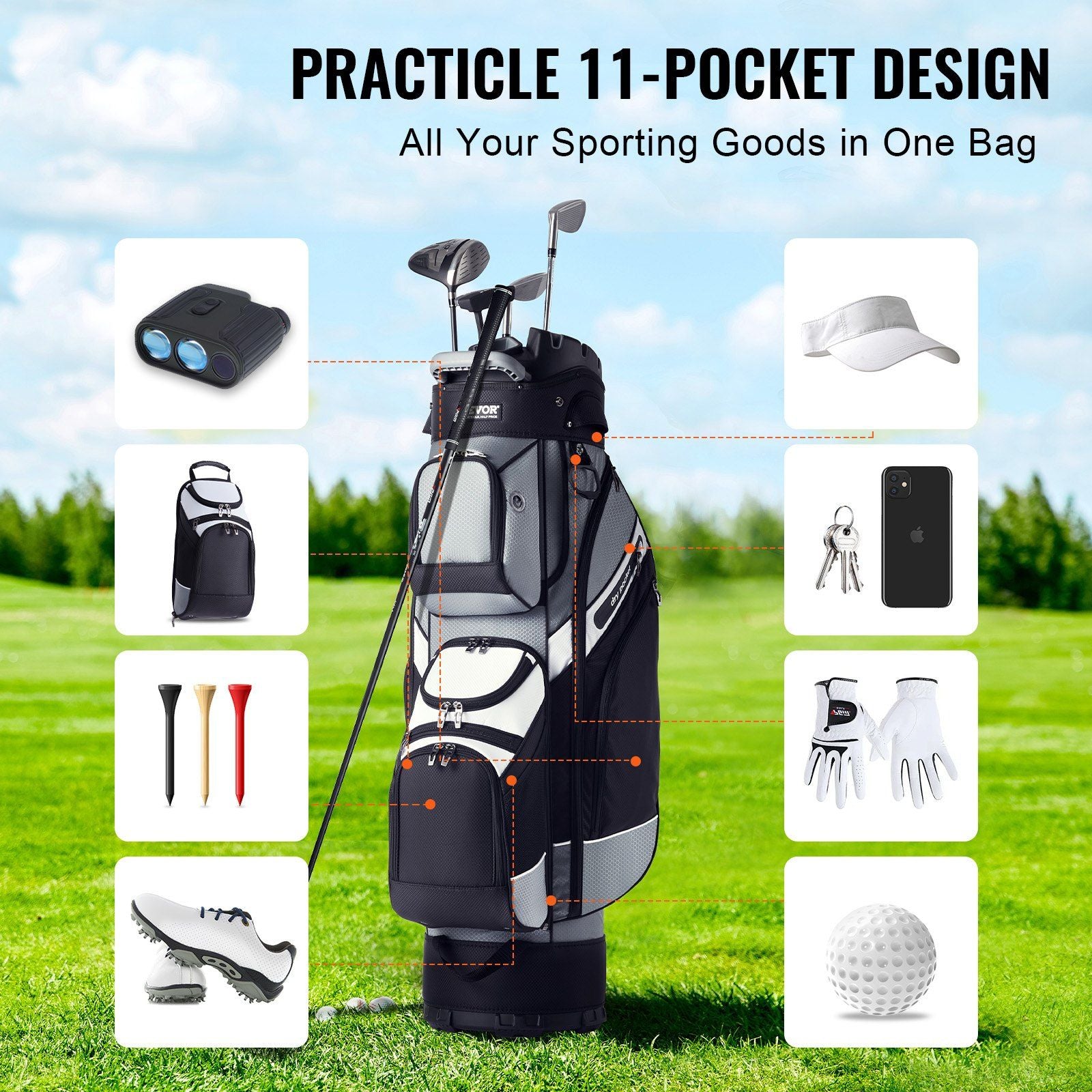 Premium Golf Cart Bag