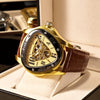 European And American Style Triangle Mechanical Watch