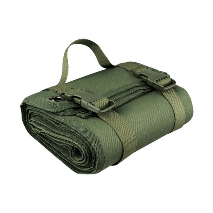 Stealthy Outdoor Essential: Waterproof Camouflage Folding Mat for Camping and Hiking Adventures