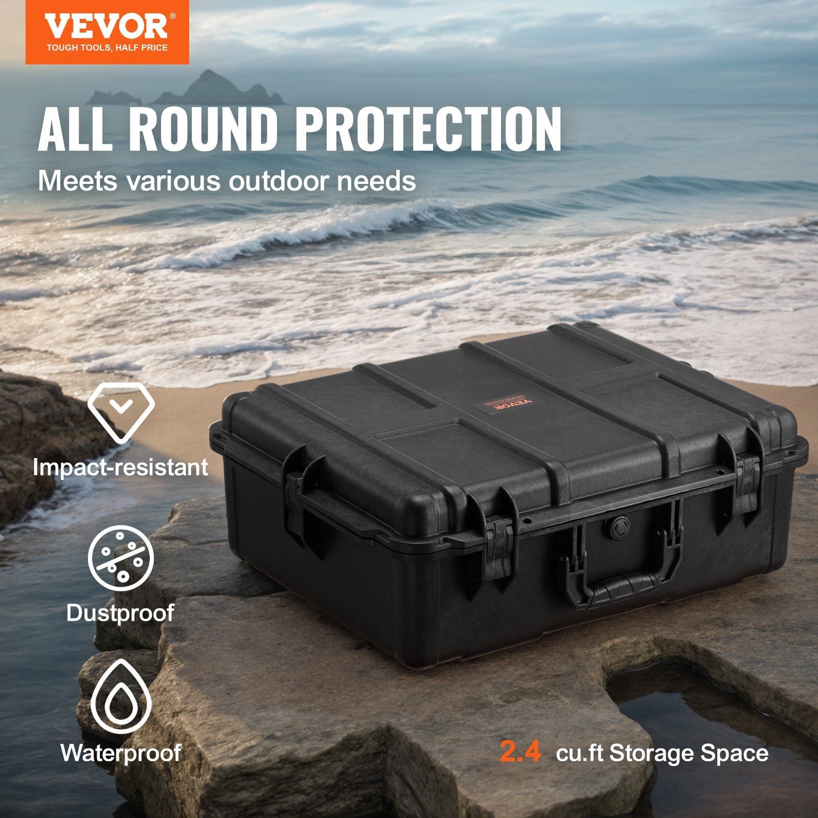 Rugged Waterproof Equipment Protection Case
