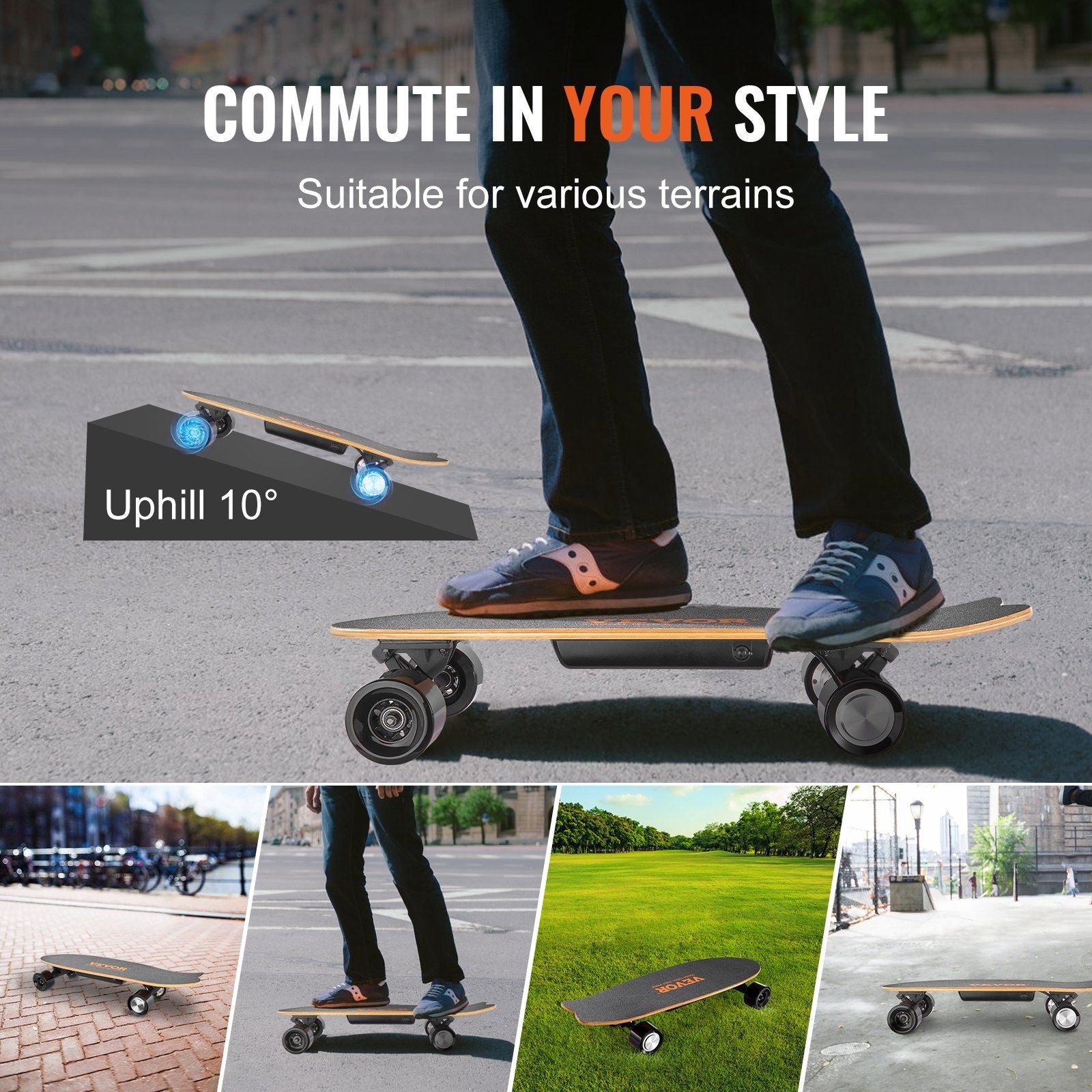 Electric Longboard Skateboard