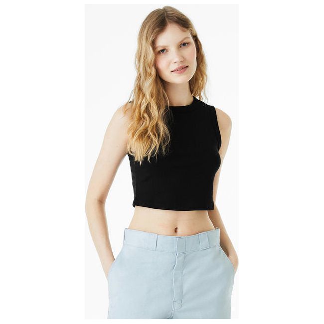 Eco-Friendly Micro Rib Crop Tank