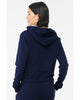 Cozy Elegance: Bella + Canvas Ladies' Classic Hooded Sweatshirt