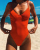 Backless One-Piece Swimsuit