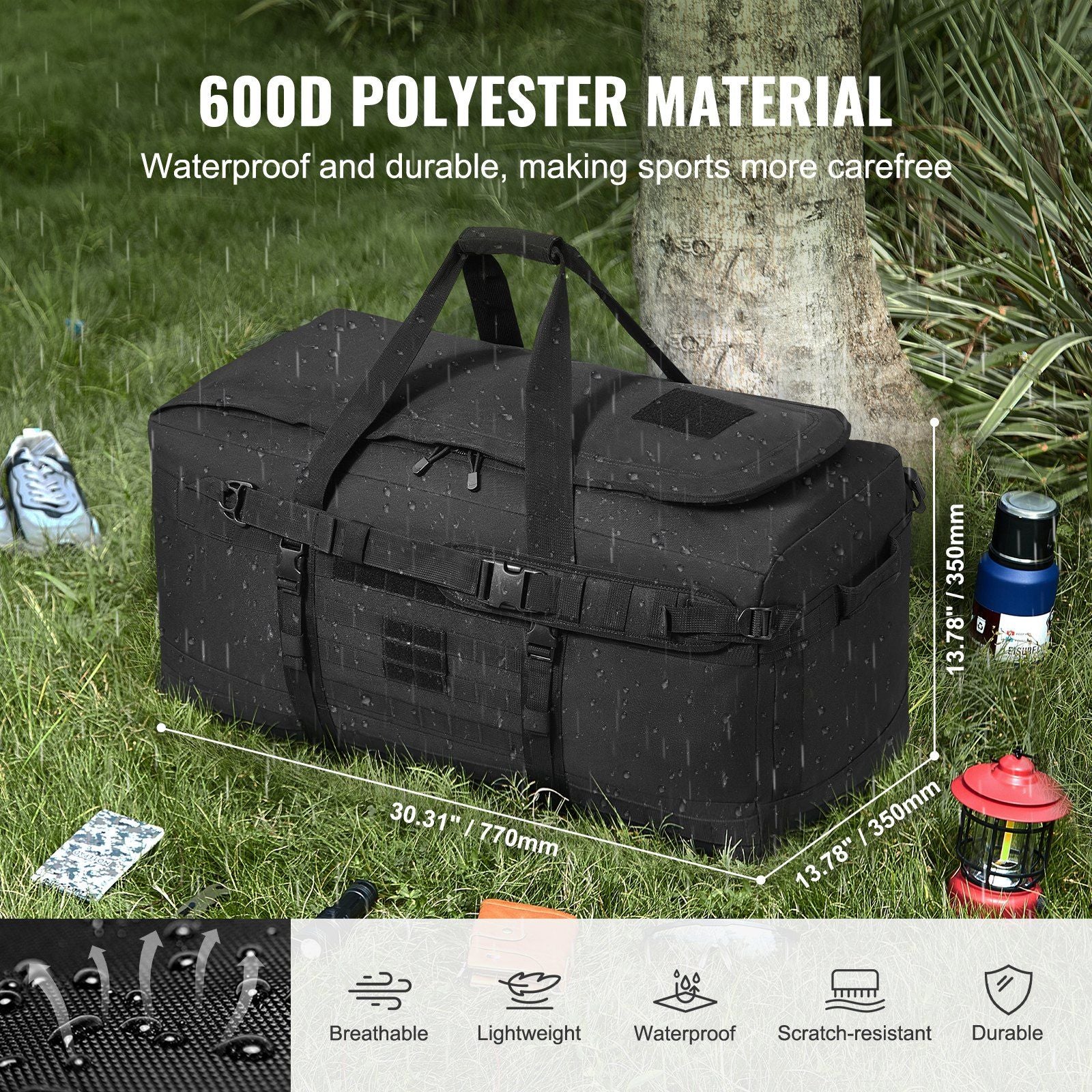 Tactical Duffle Bag 100L