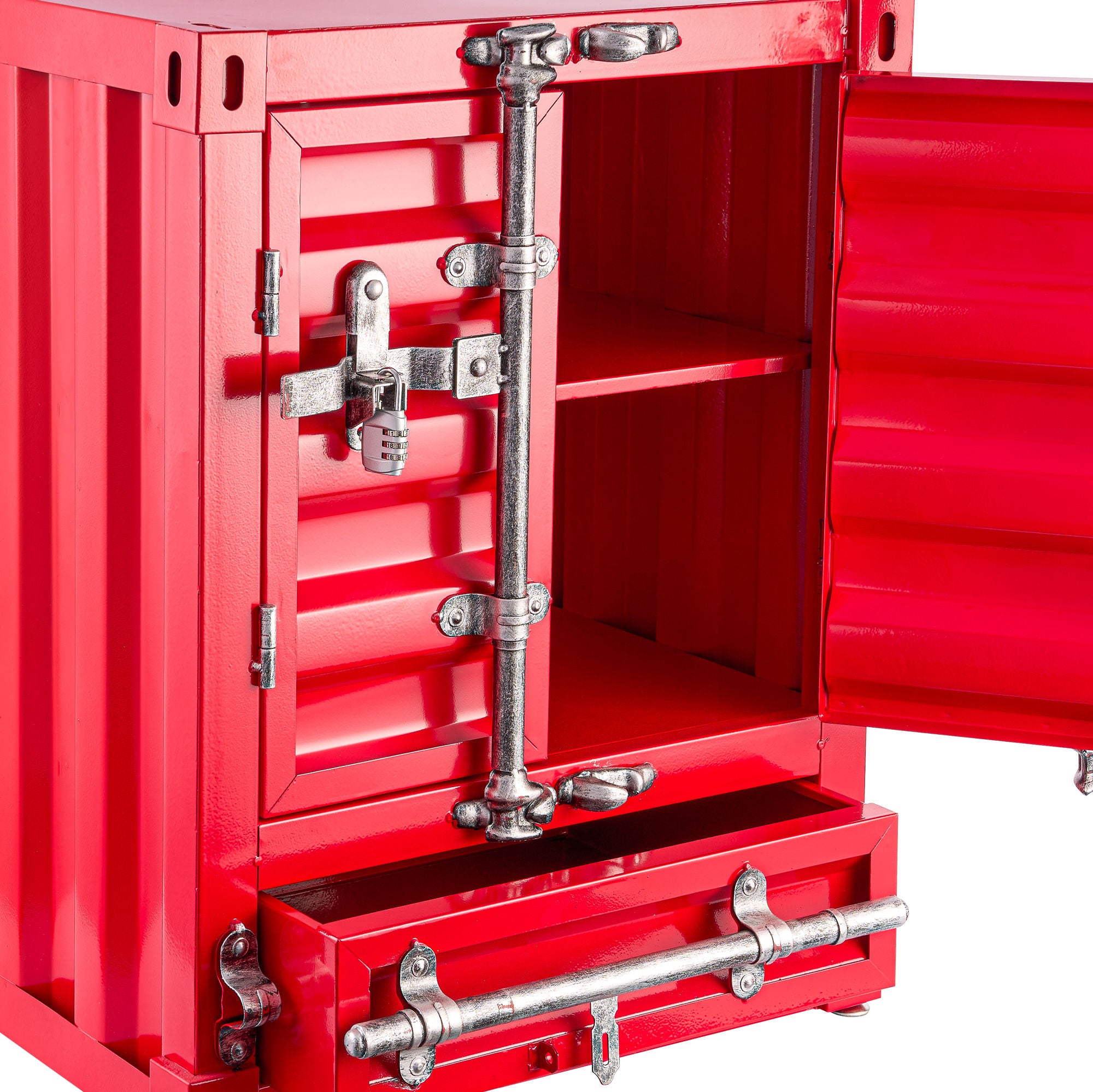 Rugged Industrial Container Storage Cabinet