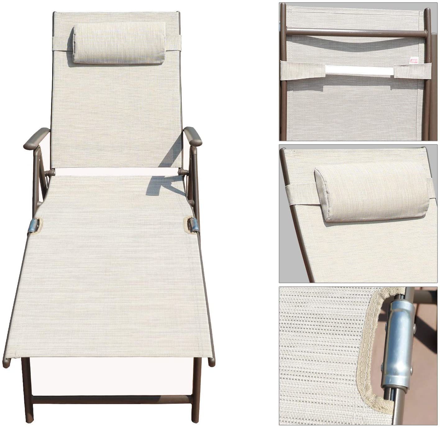 Elegant Adjustable Outdoor Lounge Chairs