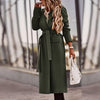 Elegant Woolen Cardigan Coat for the Modern Woman