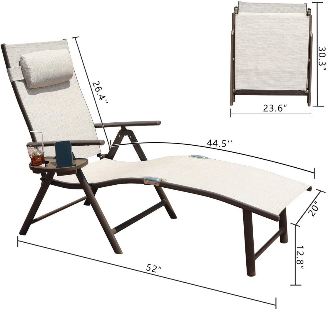 Elegant Adjustable Outdoor Lounge Chairs
