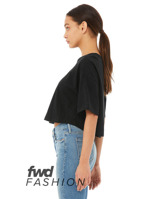 Chic & Comfy: Bella + Canvas Ladies' Cropped Jersey Tee