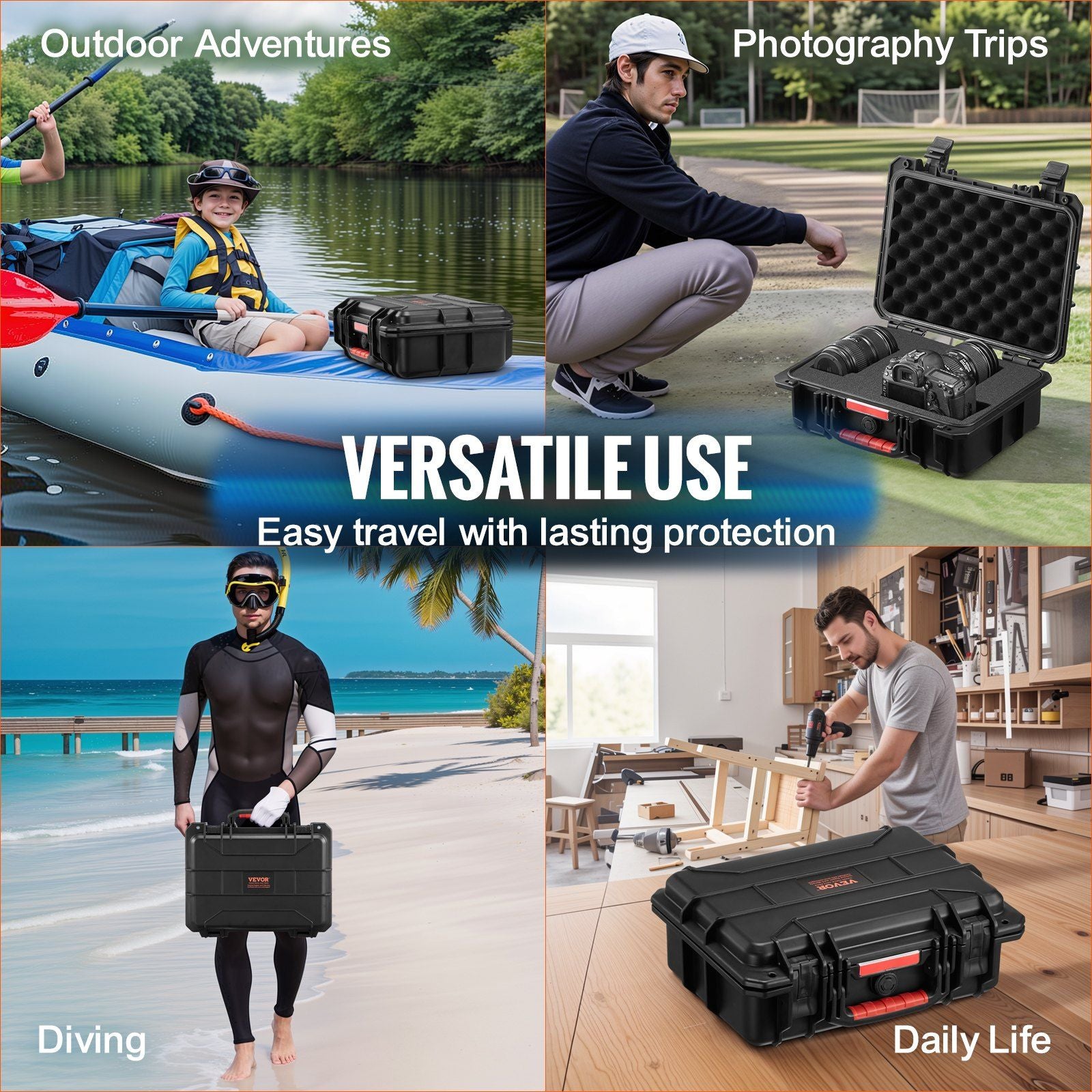 VEVOR Ultimate Waterproof Gear Case