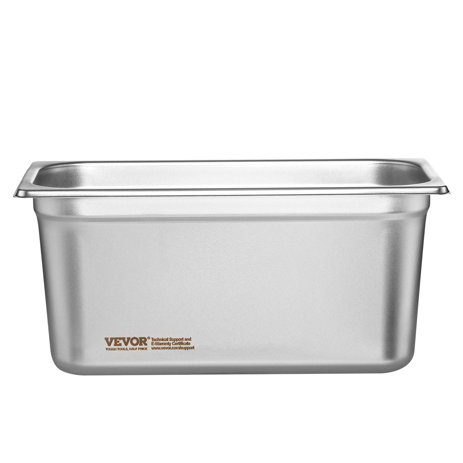 Stainless Steel Anti-Jam Steam Pans