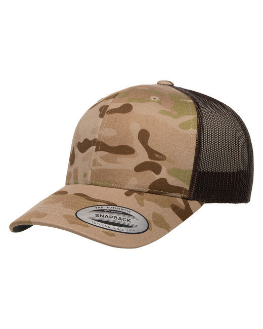 Retro Trucker Multicam Snapback