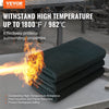 VEVOR 6-Pack Flame Retardant Carbon Fiber Welding Blankets, 21" x 20" High-Temperature Protection