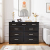 Rustic Elegance 9-Drawer Dresser for Bedroom Storage