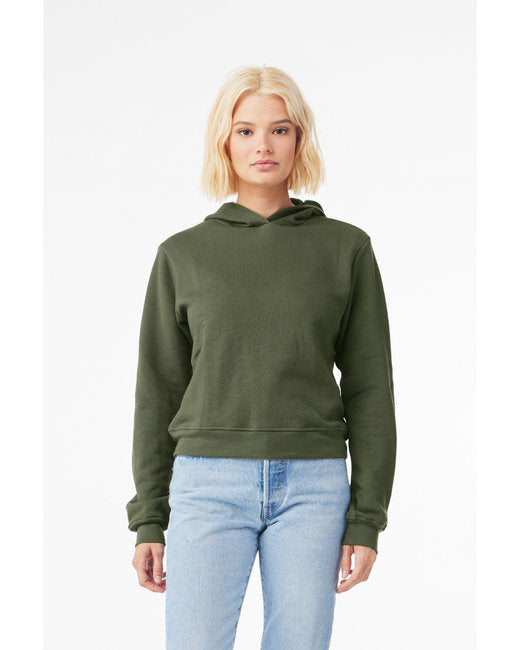 Cozy Elegance: Bella + Canvas Ladies' Classic Hooded Sweatshirt