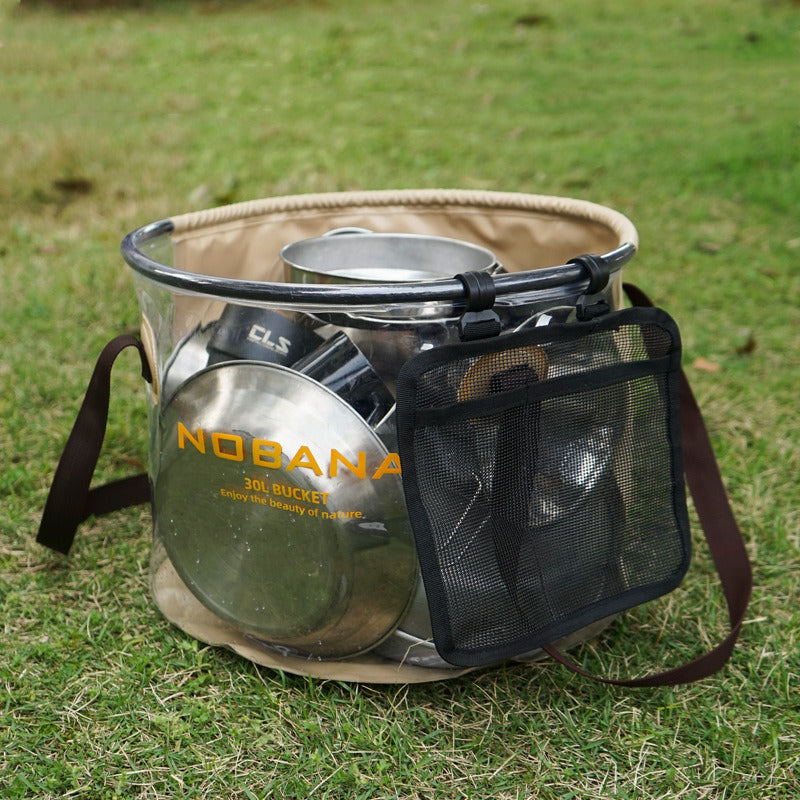 Versatile 30L Portable Folding Adventure Bucket