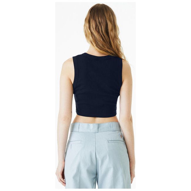 Eco-Friendly Micro Rib Crop Tank