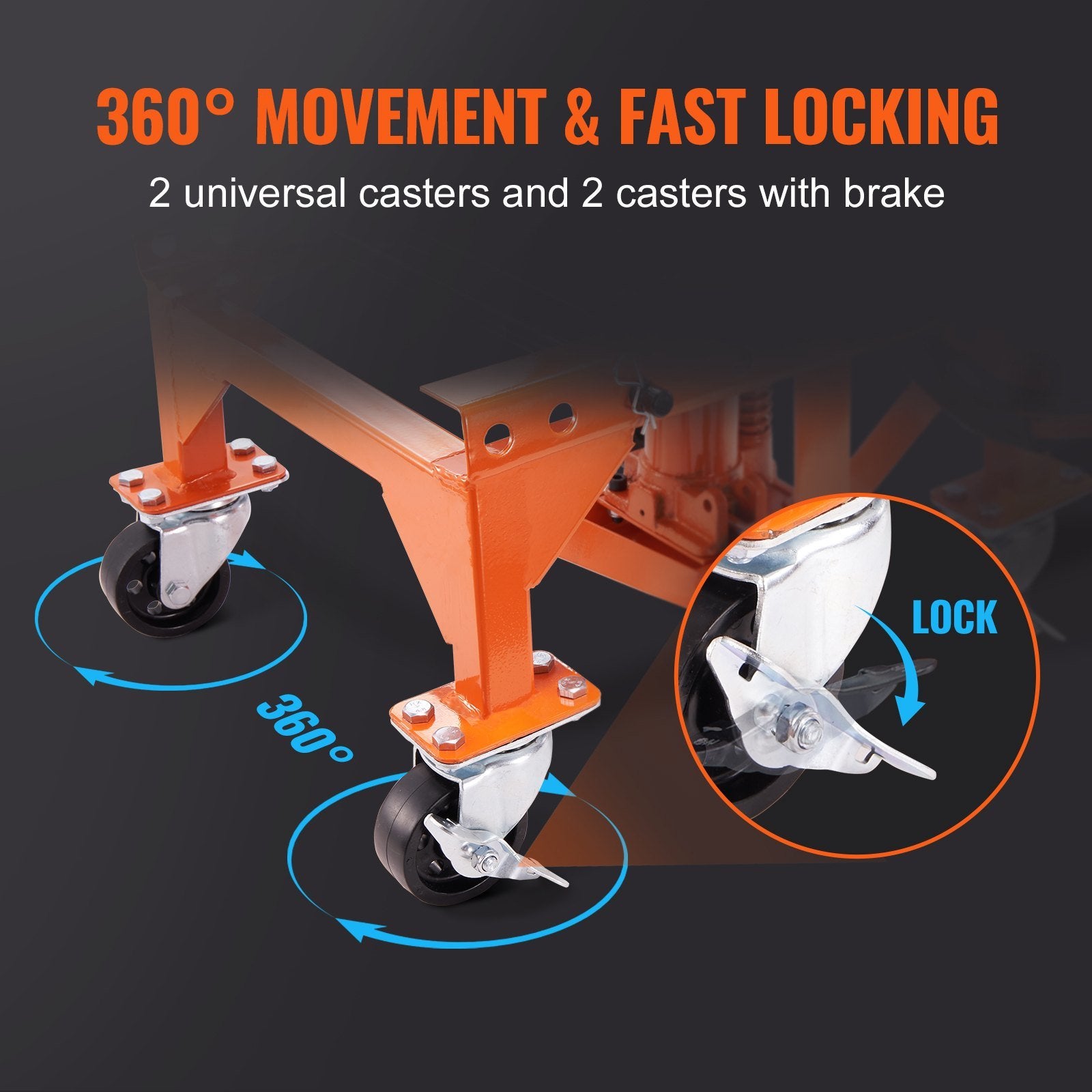 Heavy-Duty Hydraulic Bike Lift