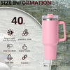 Giant 40oz Insulated Beverage Tumbler