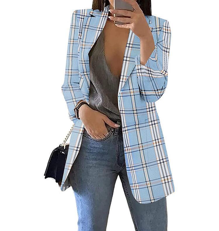 Chic Slim Fit Cardigan Blazer