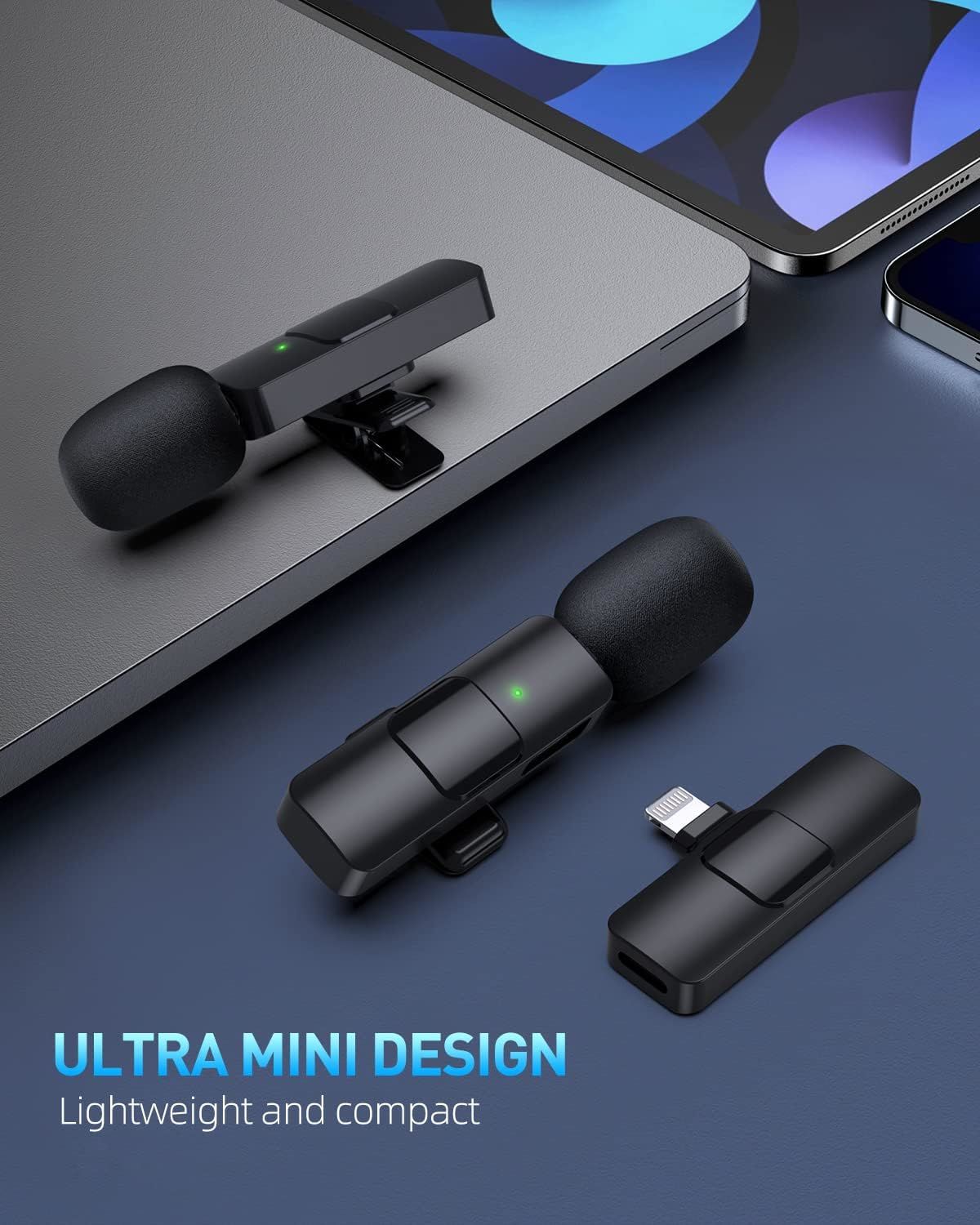Wireless Lavalier Lapel Microphone